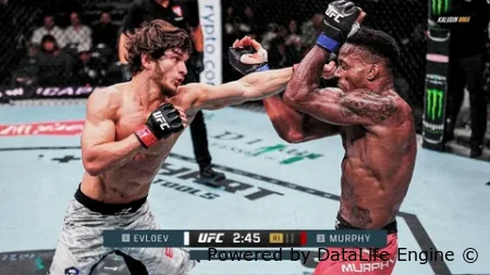 Все бои UFC Fight Night 270 смотреть онлайн в прямом эфире 21 марта 2026 Евлоев vs Мёрфи